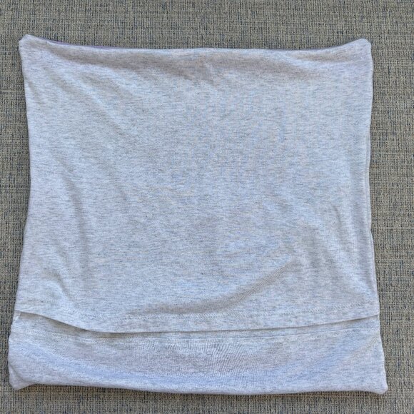 Faith over Fear inspirational handmade reworked tshirt 16x16 throw pillow cover - Picture 4 of 10